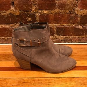Express Grey Booties